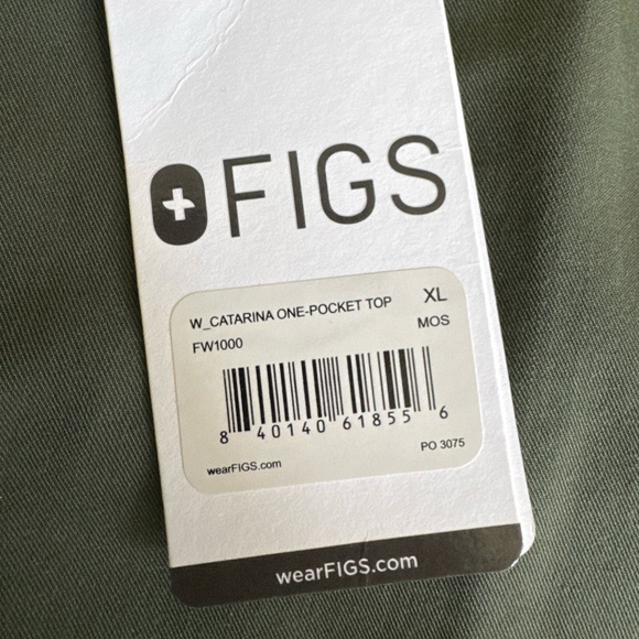 NWT! FIGS CATARINA ONE POCKET SCRUB TOP - Picture 4 of 4